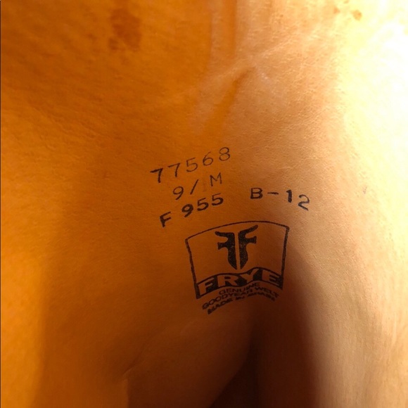 authentic FRYE leather boots - Picture 4 of 4